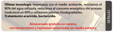 Respetamos el medio ambiente en cada lavado que hacemos