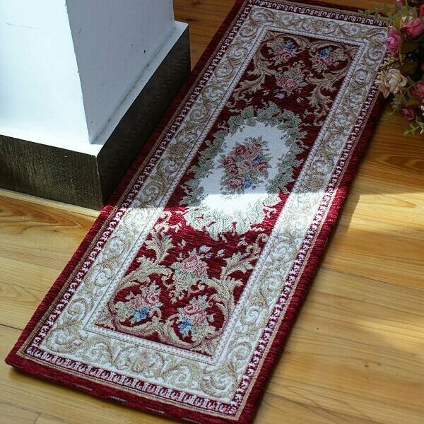 Alfombra de fibra sintética pasillera